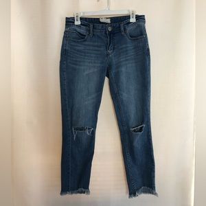 Free People Distressed Jeans